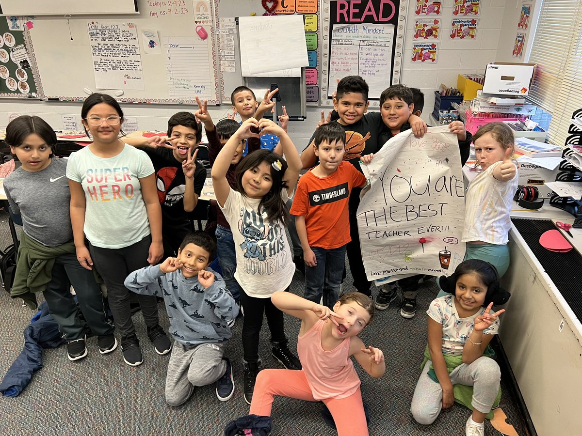 Kindness all around ✨💕 #proudtobe15 #thirdgrade