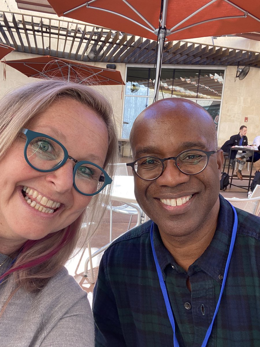 Me, and one of my oldest and dearest friends. We’ve been to the Texas Music Educators Conference since we were performing as teenagers. That’s 40 years, y’all. #TMEA2023 #ChoirLife