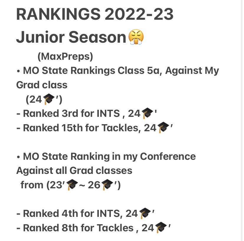 1 Touchdown Scored on me ALL Season ONLY 1 <a href="/JPRockMO/">JP Rock</a> <a href="/6starfootballMO/">Six Star Football | MISSOURI</a> <a href="/810varsity/">810 Varsity</a> <a href="/RandyWithersKC/">Randy Withers</a> 
hudl.com/v/2JttBy