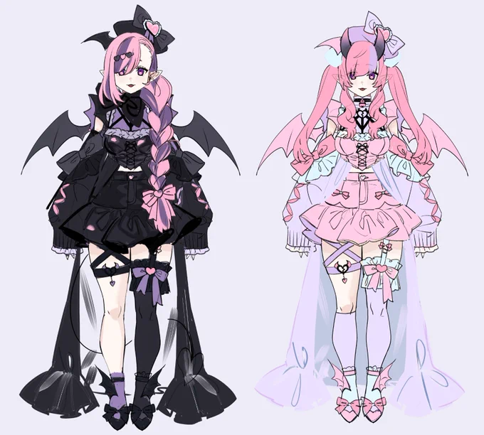 Bubi optional! This was a lot of fun for me to do, I haven't designed in awhile and here are some other ideas I liked when I was working towards the final concept~ 