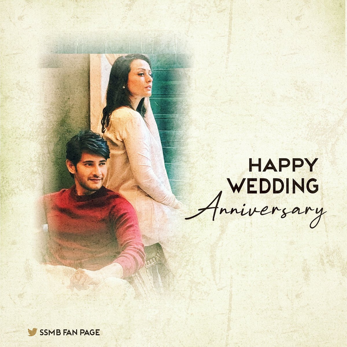 Wishing The Lovely Couple #NamrataMahesh A Very Happy Wedding Anniversary! ❤

@urstrulyMahesh #MaheshBabu 
#NamrataShirodkarGhattamaneni 
#HappyAnniversaryNamrataMahesh