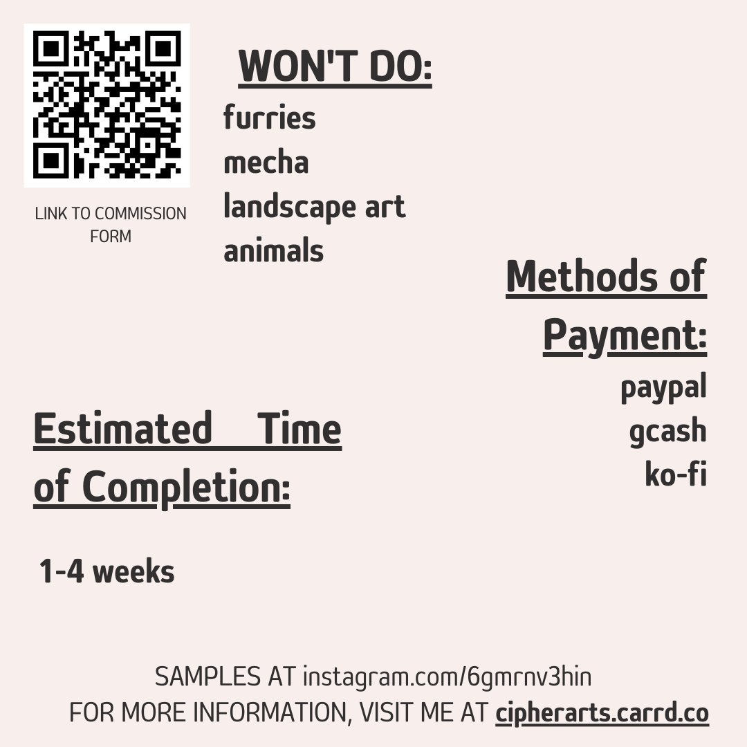 6gMrNv3hIn's tweet photo. HI EVERYONE! I am once again opening commissions to fund my college and medications. DM me if interested. rtwts and likes are appreciated tysm https://t.co/BLthItnA4o