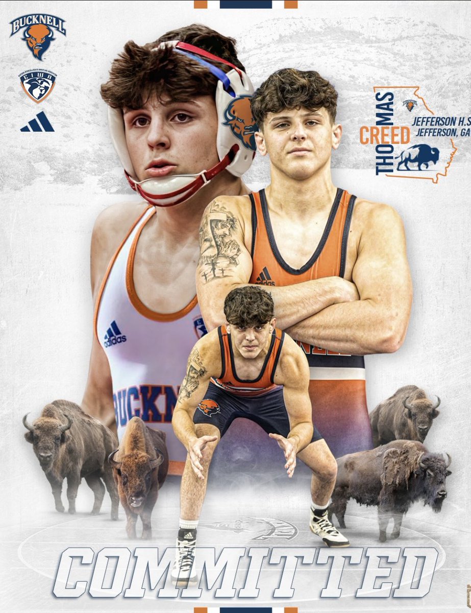 creed79kg's tweet photo. I’d like to thank God, my family, and my coaches for helping me fulfill my dreams as a Division 1 wrestler. I am beyond blessed and excited to attend a prestigious university and wrestle at the highest level. #runwiththeherd #raybucknell https://t.co/DALRRR5vGc
