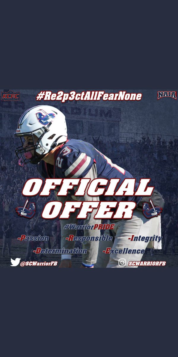 camronwinzer's tweet photo. After a great conversation with @CoachJSkalaski  I'm blessed to to receive an Offer from @SCWarriorFB 
@_CoachCasey 
#goworriors https://t.co/evfCl1RpHo