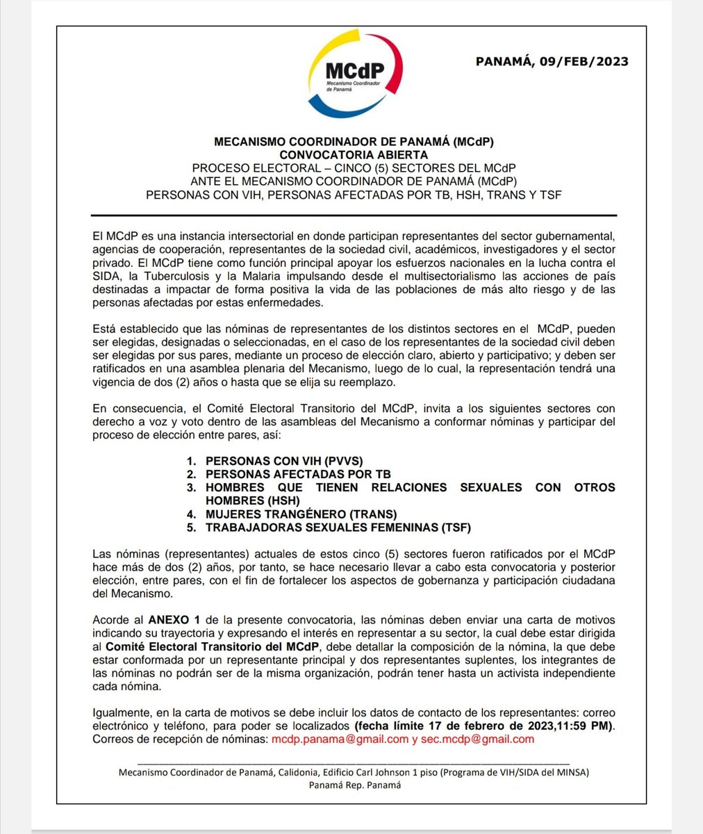 MCDP PANAMÁ tweet media