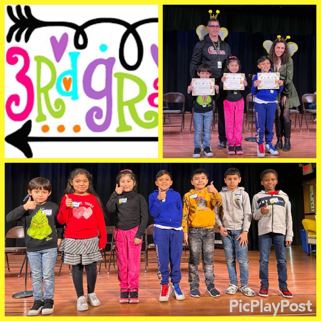 On Friday, February 3rd, Park Avenue students competed in a grade level spelling bee. Here are the class representatives and finalists moving on to the next round in Grades 1-3.