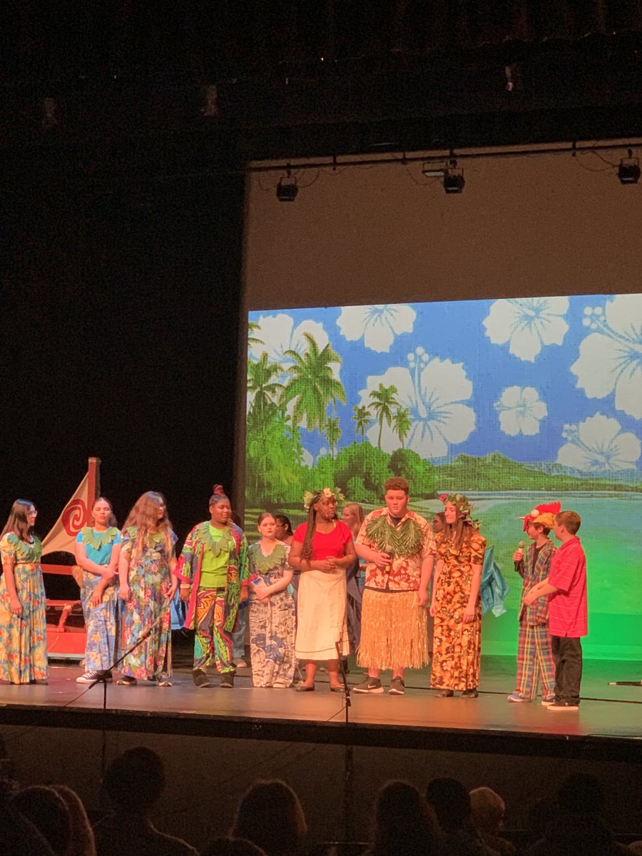 The cast of Moana, the musical from FMS gave it their all! So proud of these performers for showcasing their musical talent! So proud of you all! Bravo to all ! ⁦@FSD145⁩