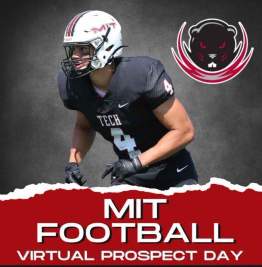wilson_jack2's tweet image. Thank you @Coach_Brennan for the invitation to attend @MITFootball virtual prospect day!  I’m excited to learn more about MIT’s academics and football program‼️ 
#RollTech #MITFootball #LaceUp @BarnevldHoreb @bbubna @PrepRedzoneWI @MJ_NFLDraft