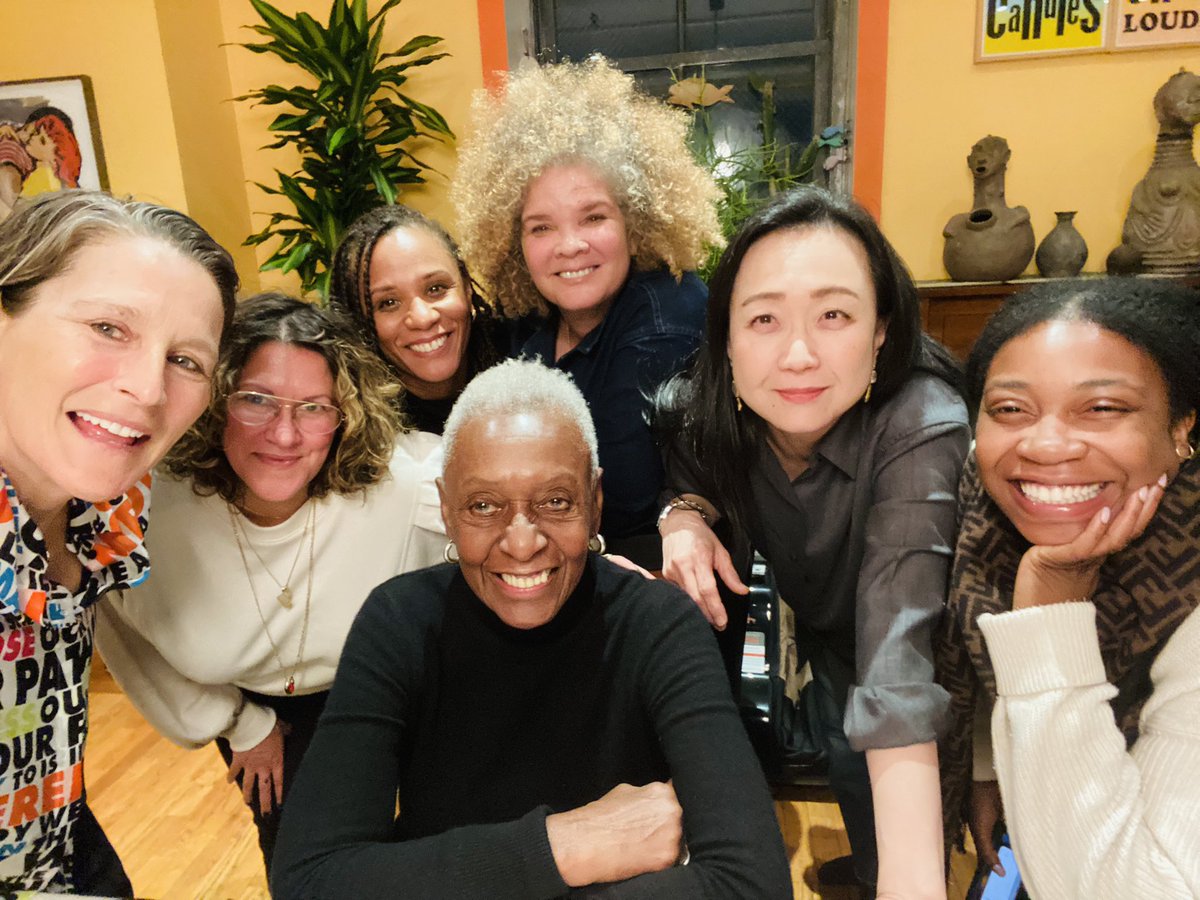 New York Fashion Week  starts tomorrow, so tonight, @AubinPics <a href="/MichaelaangelaD/">Michaela angela Davis</a> <a href="/NicoleOkai/">N. Ashley</a> <a href="/EliColomba/">Elizabeth Colomba</a> paid homage to cultural legend and changemaker Bethann Hardison.