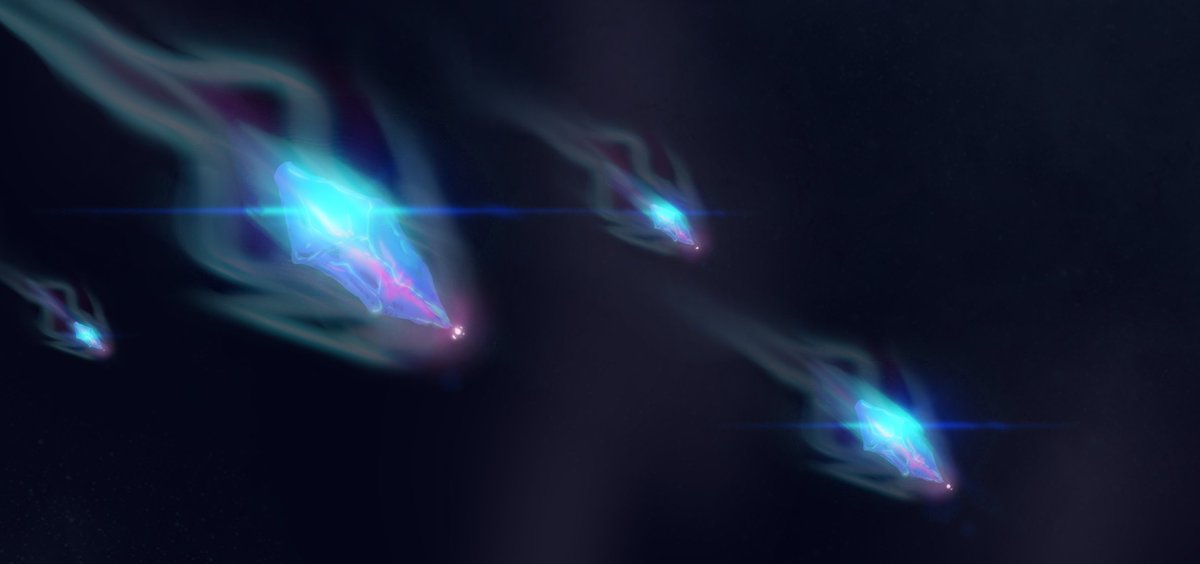 ONEworldEXPL's tweet photo. Suddenly, in a space filled with nothing but emptiness, four sparking mineral asteroids appeared, their course was undefined. But one thing was certain, they radiated the void with vitality and arcane might. The light of hope illuminates the eternal darkness...#explorills🪐2/21 https://t.co/ZMnqV5vNg3