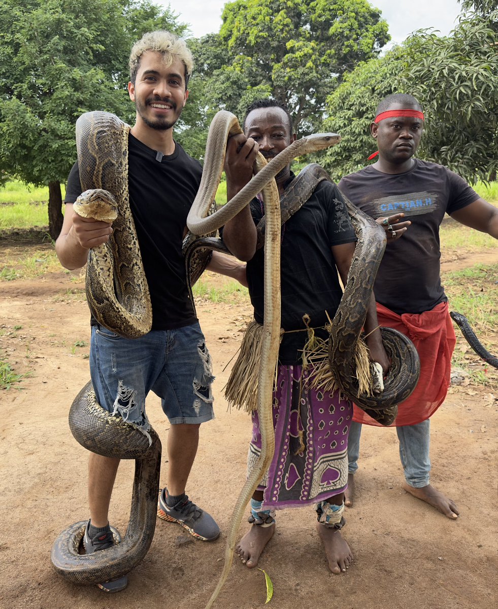 Mami: Tenga mucho cuidado en África

Yo con la serpiente más peligrosa de África: