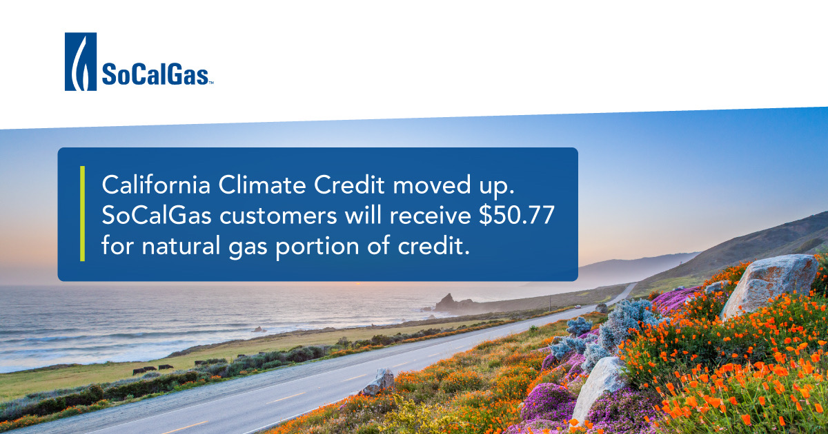 SoCalGas on Twitter "We support CaliforniaPUC accelerating the April