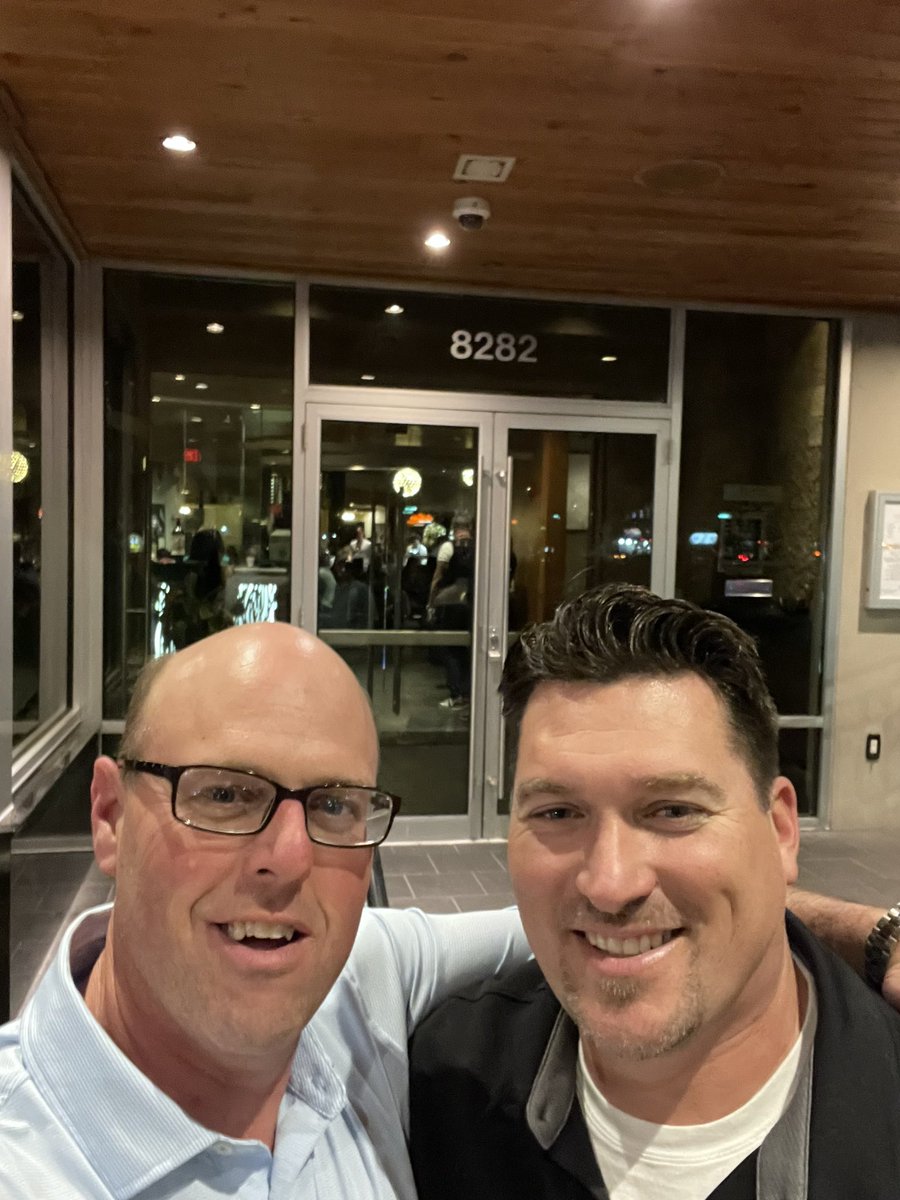 ECCSuper77's tweet photo. Folks, meet Tony. He is the grower that grew the @T2GBentgrass Pure Distinction seed that will eventually become the new putting surfaces at Evansville CC! Thanks @T2GTurfGuy for the introduction. Tony started it, @c_roberts11 and I are going to finish it! Super cool! https://t.co/Vv3wNwWqAS