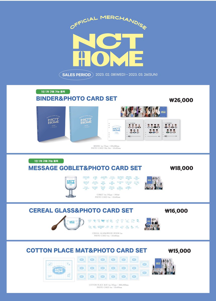 kayifinds's tweet photo. [PO] Handcarry NCT Home Exhibition 1st MD

Ticket Only
💰24,000won x rate harian

Limited Slot
💰Binder &amp; PC Set 480k DP 330k

💰Scratch PC A 105k DP 65k 
💰Cereal Glass &amp; PC Set 300k DP 260k

sharing price on thread 👇🏻

🛒 dm for order

📍 Bekasi

✅ est Air Cargo Tax
✅ GO https://t.co/F62ZOJzbiZ