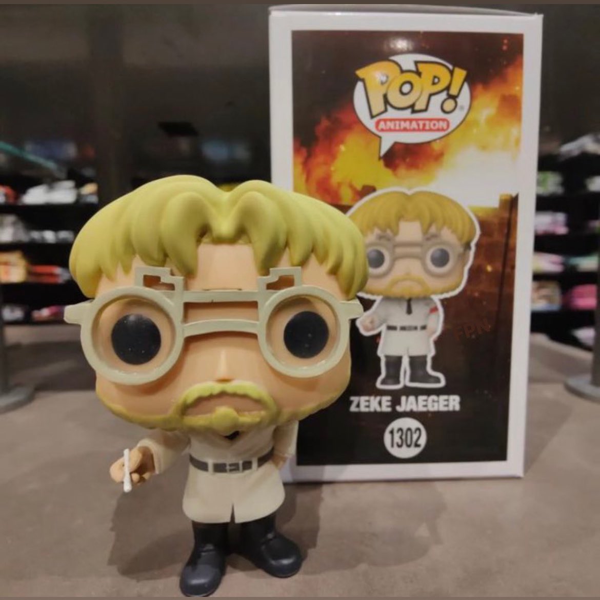 Funko Attack On Titan Pop! Animation Zeke Yeager Vinyl Figure Hot Topic  Exclusive