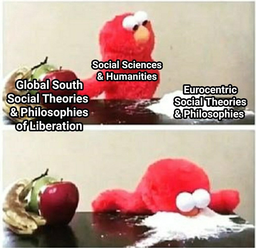 Jairo_I_Funez's tweet photo. Unsettling Eurocentrism and coloniality one meme at a time. https://t.co/tMogAMX1aC