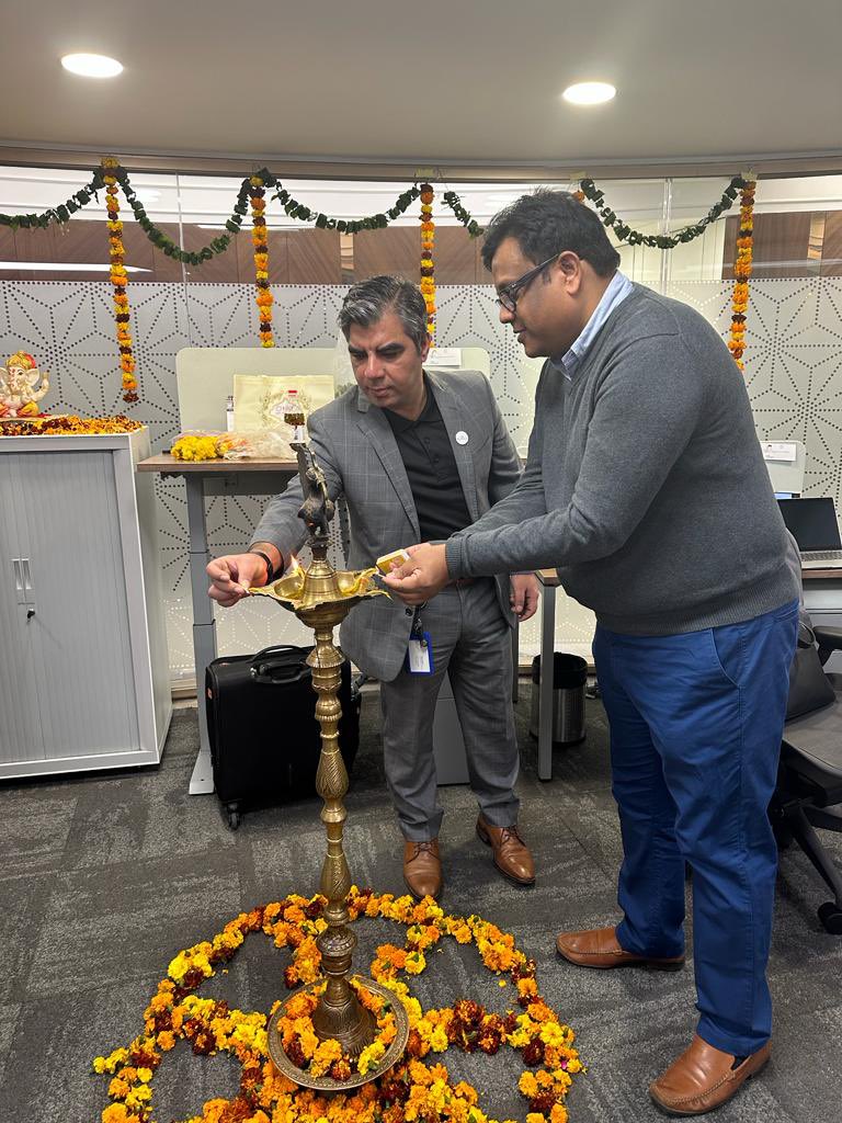 VickiBatka's tweet photo. Congrats and welcome to our new #trellix  Delhi office! Thanks to Rahul Arora &amp; Mahi Nair and our amazing team #indiacybersecurity #xdr #livingsecurity https://t.co/nlEH2LyOkk