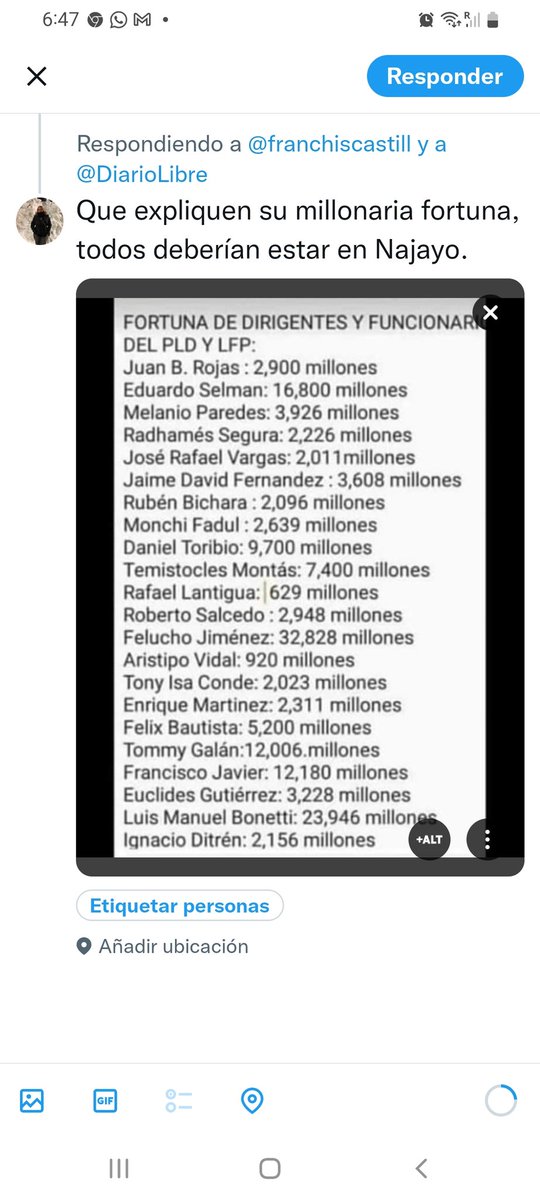 IsabelG12116366's tweet photo. @DiomedesVillal2 @marizan_rafael Aja, y estos se hicieron Ricos incluyendo su Dañino en un gobierno de un pobre pueblo. https://t.co/AO9mHvXlxc