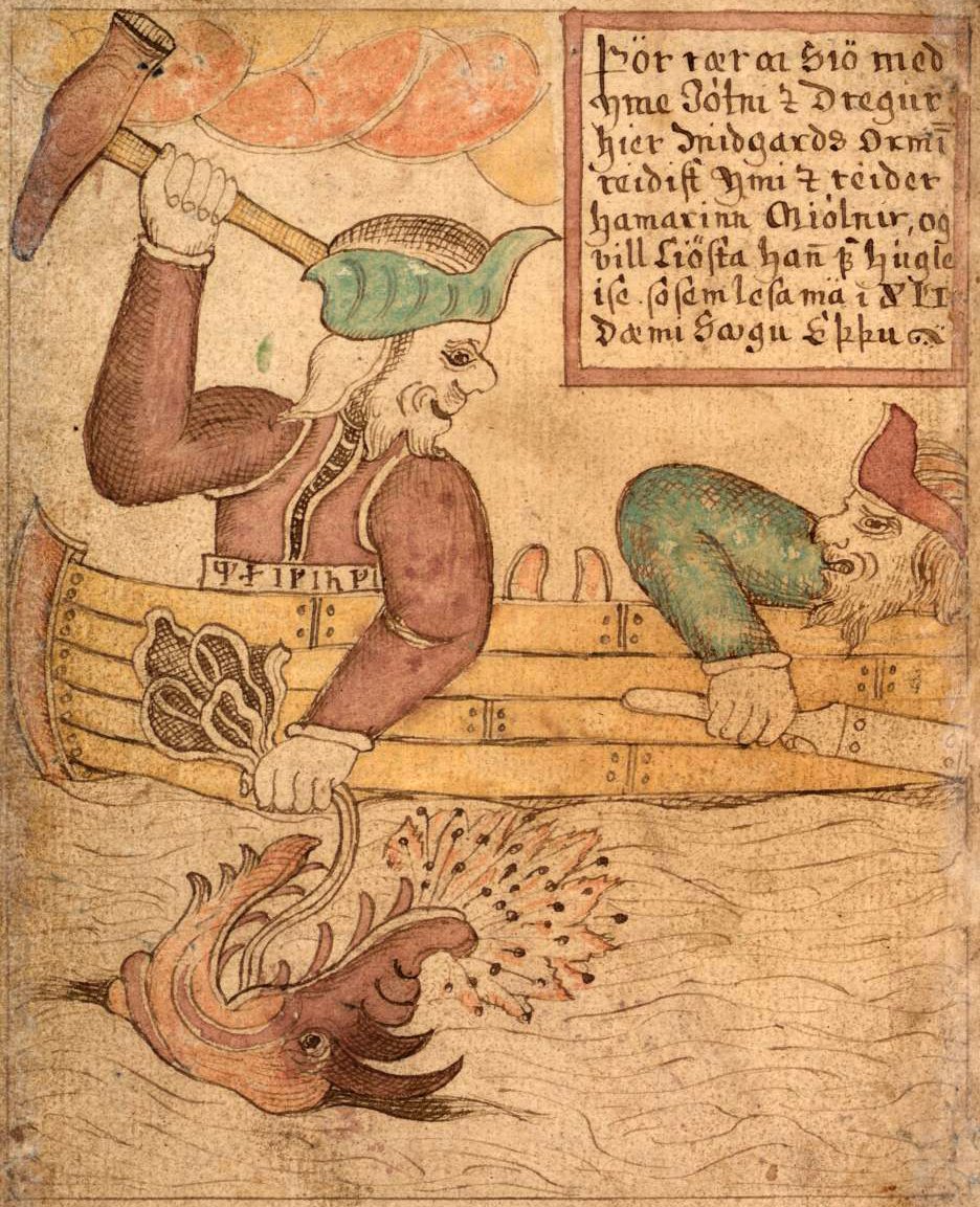 MonsterCrazyPod's tweet image. We go fishing in deep dangerous waters with an ox's head and accidentally catch JORMUNGANDR, the WORLD SERPENT from Norse mythology.
anchor.fm/monstercrazy