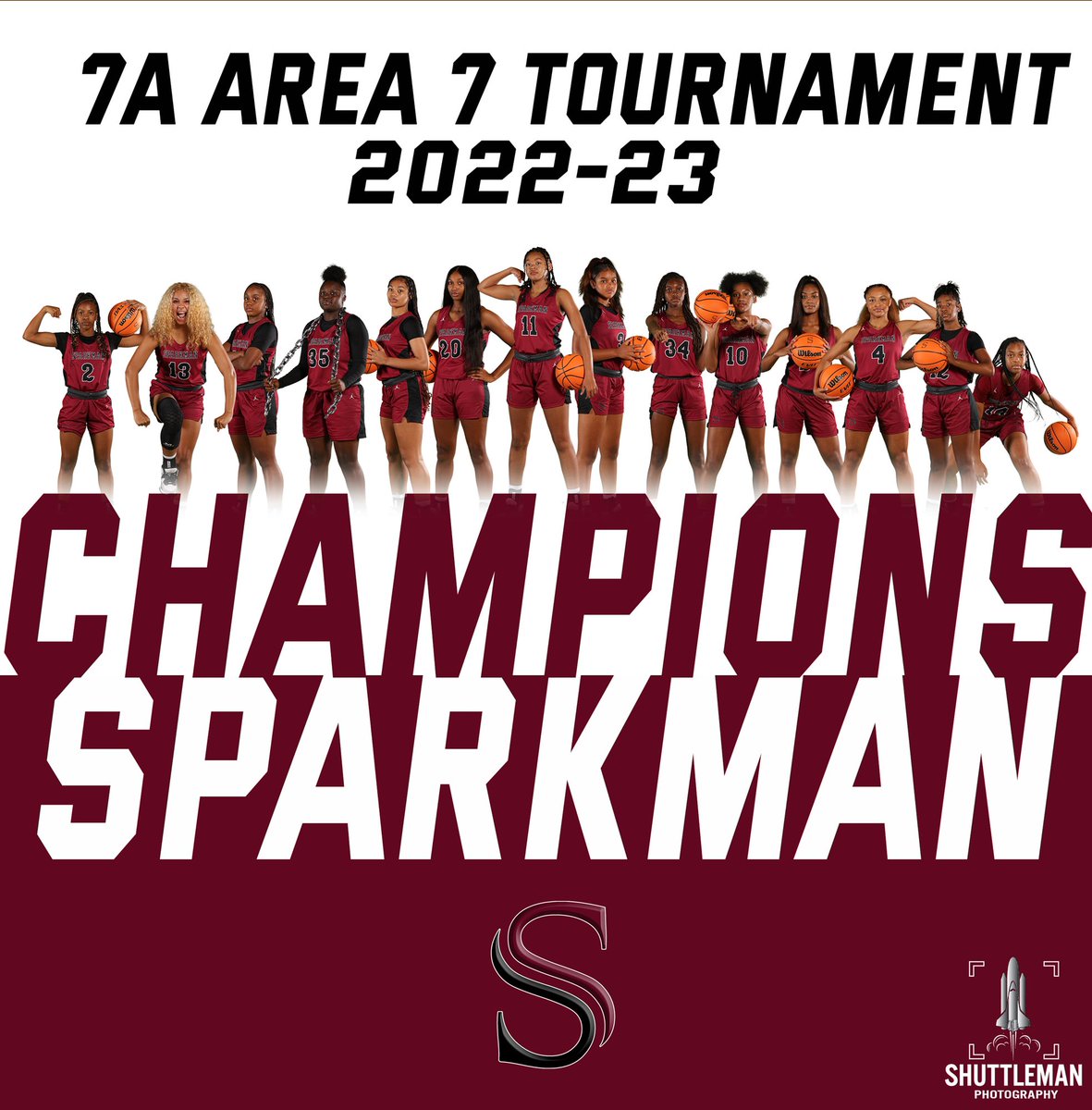 The Lady Senators beat Huntsville 74-35 to become the 7A Area 7 Tournament Champions‼️
Great job ladies‼️
#WeAreSparkman