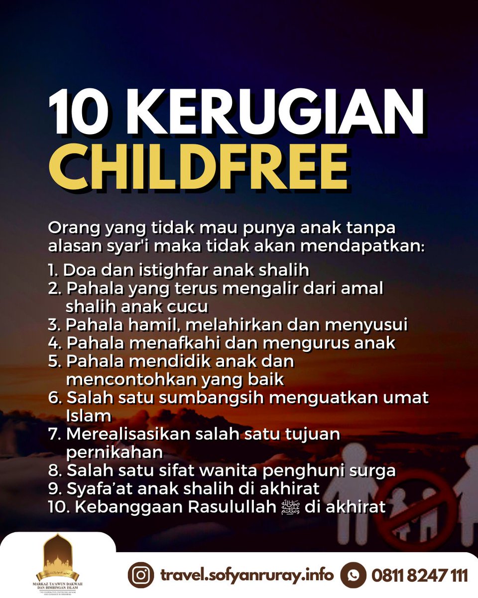 SofyanRuray's tweet photo. 10 KERUGIAN CHILDFREE

https://t.co/h5KhAje1Rf

#childfree https://t.co/r6kjboS6Hg