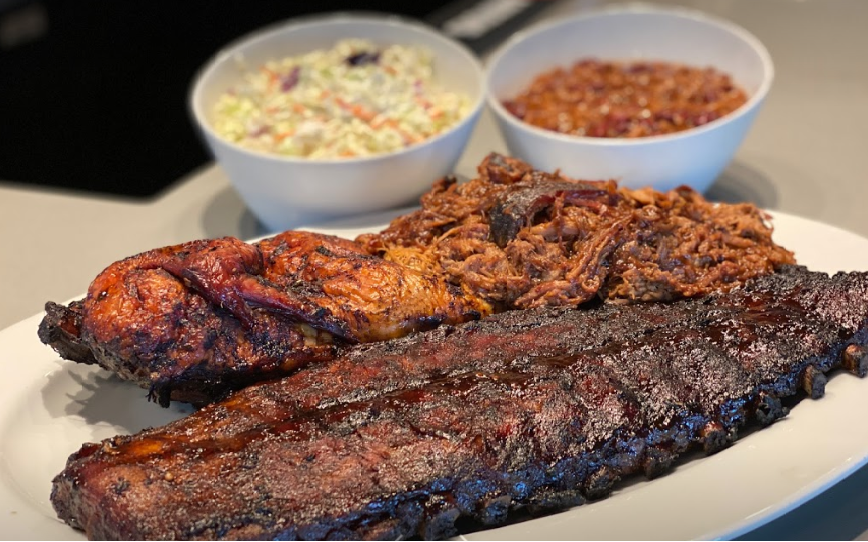 The Double Belly Buster 

#BBQ #BrickyardBBQ #Smokey #Saucy #Juicy #Food #Restaurant #Etobicoke