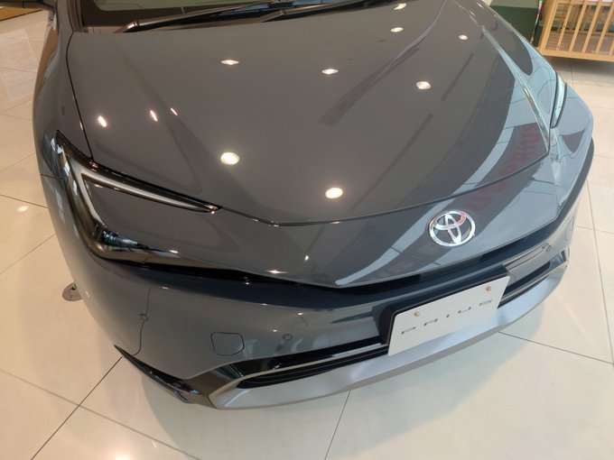 カムリ1000km点検中 