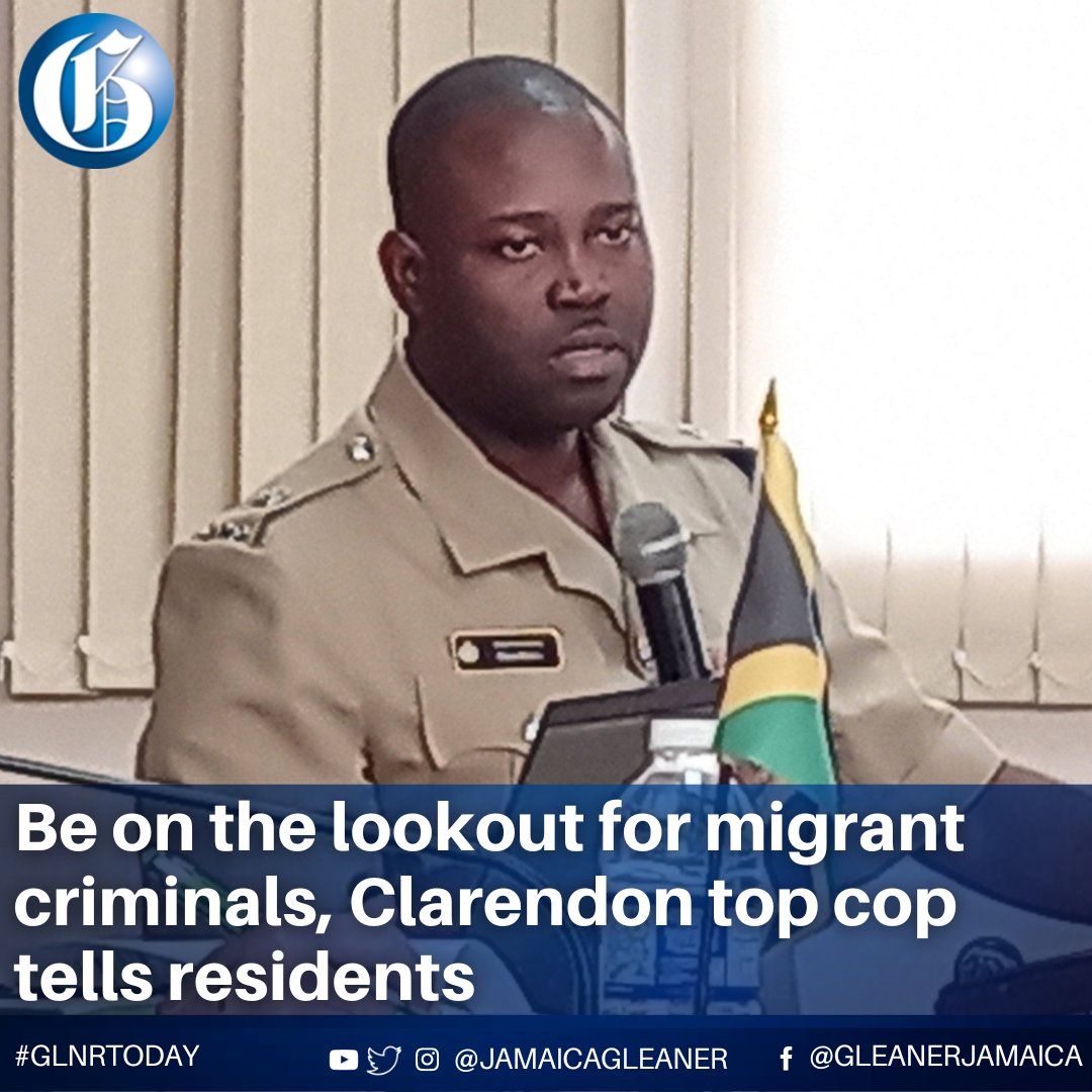 Jamaica Gleaner on Twitter "Head of the Clarendon Police Superintendent Carlos Russell is