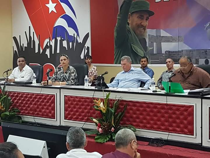 DulceMSanchezM's tweet photo. #CubaTravel Preside Ministro de Turismo de Cuba Juan Carlos García Granda, las reuniones de trabajo de año 2022 de los territorios del Oriente Cubano.
#TurismoCubano.
#VamosPorMas https://t.co/t2n6x1boSl