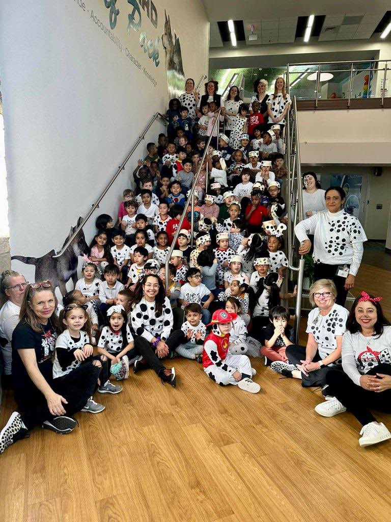 88 precious puppies + 13 educators =the perfect 101 days celebration!