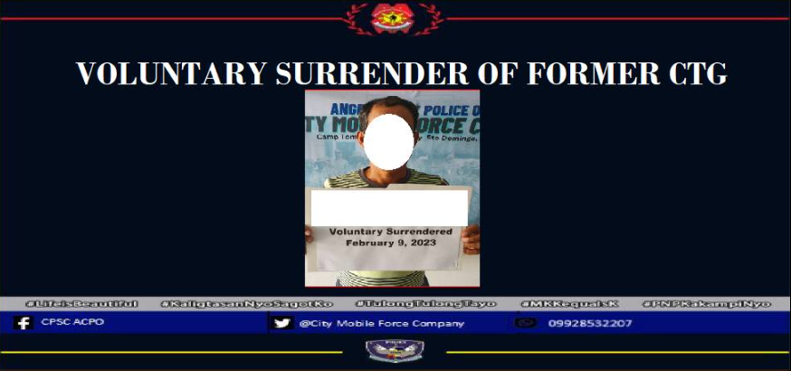 angeles_force's tweet photo. "Voluntary Surrender Of Former CTG with firearm and explosive" https://t.co/XrG2xDkm9i