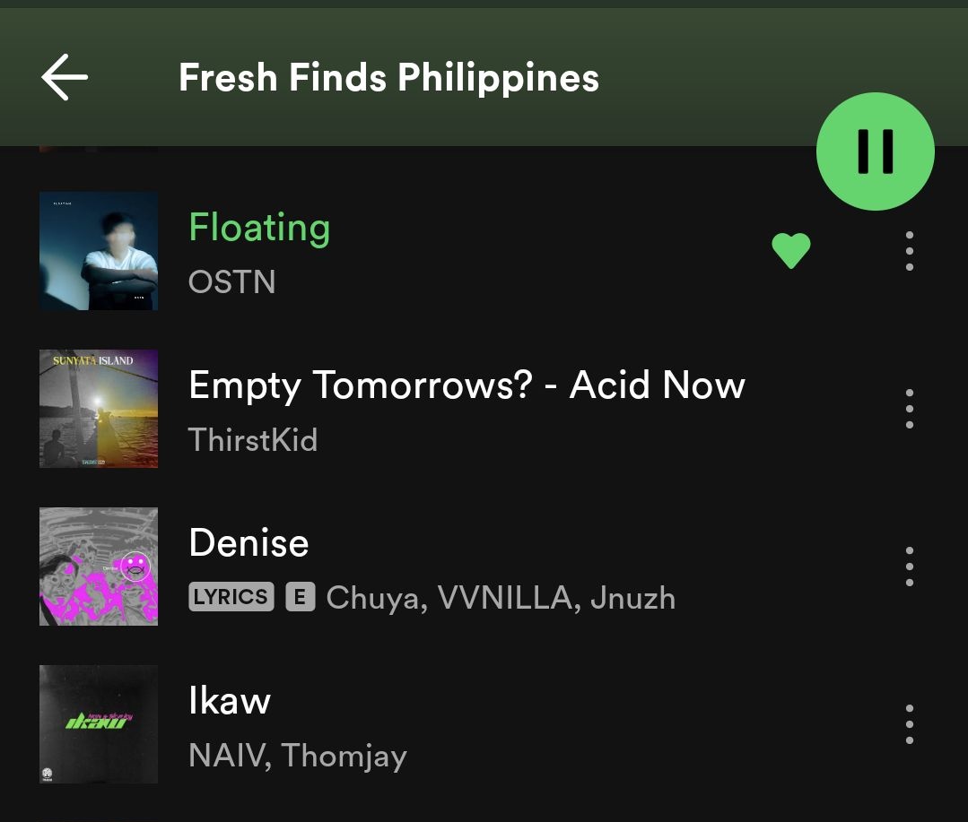 ostnmusic's tweet photo. We got playlisted on Fresh Finds Philippines. Let's gooo #ostans
https://t.co/JETOOBibkj
#FLOATING #OSTN #OSTNMUSIC #OSTANS https://t.co/5E64nGVlr7