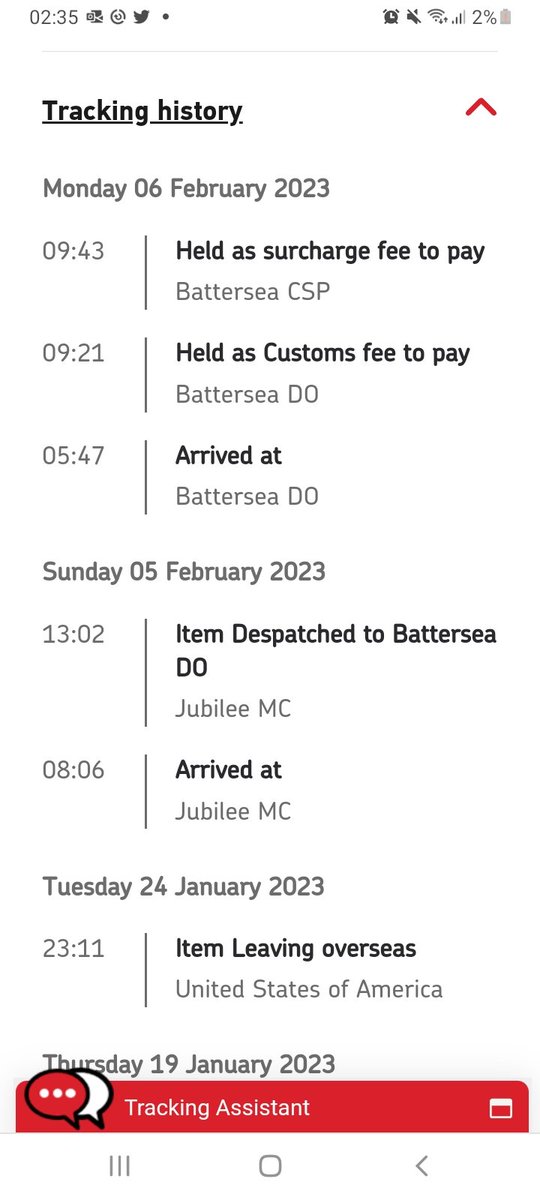 RachelDZop's tweet photo. @RoyalMail Hi RM, my package has been held since Monday but no grey card with instructions to pay fee When can I expect to receive it? Is there anyway to pay without it? Thnx ! https://t.co/zryYx4F6oC