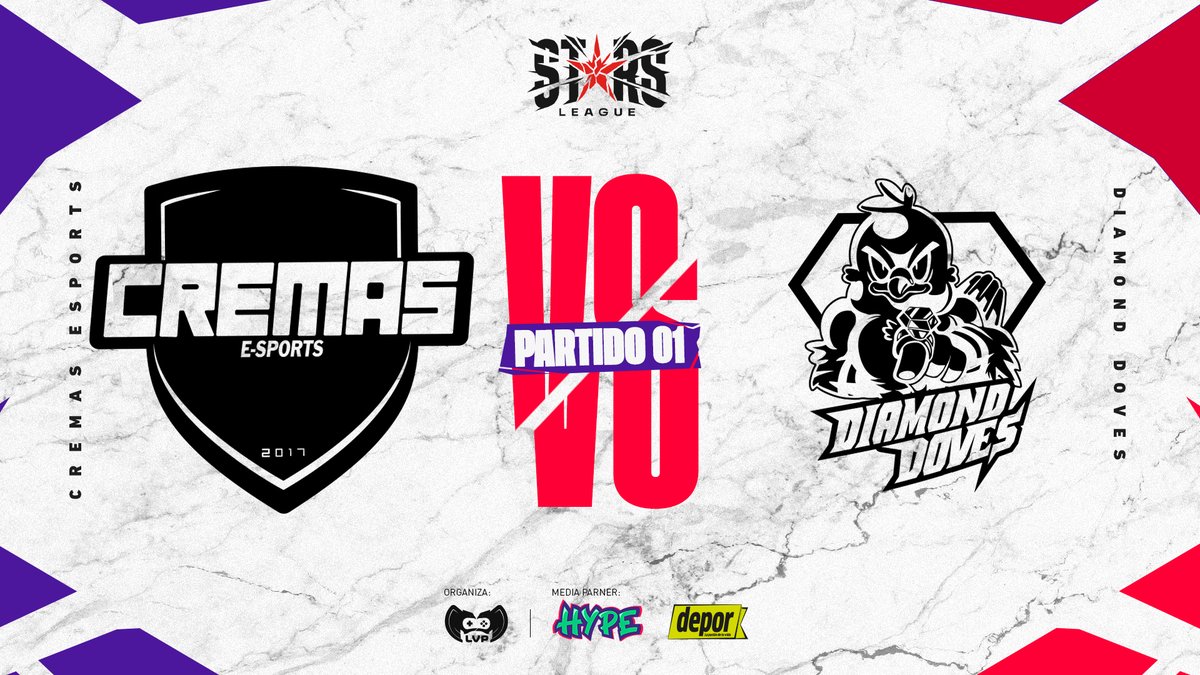 ¡COMIENZA EL SEGUNDO BO2 DE LA JORNADA🏆!

Con el empate del primer Bo2 de esta jornada de #STARSLEAGUE, ahora se viene un nuevo enfrentamiento 😱 

🍦 <a href="/CremasEsports/">Cremas Esports</a> vs <a href="/DiamondDovesOrg/">Diamond Doves</a> 🕊️

Únete ahora: twitch.tv/lvpperu📺