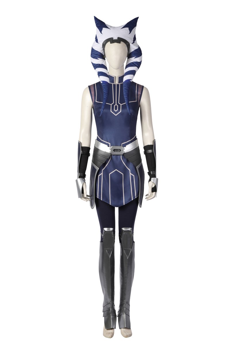 onecoser2022's tweet photo. 👏Star Wars The Clone Wars Ahsoka Tano Cosplay Costume

❤️Full Set including: top, pants, cloak, belt, arm guards, knee pads, leg guards, hat
🔥Material: Ponte-de-roma, Soft woolen, PU, Lustrene, EVA, COTTON&amp;LINEN

👉Link: https://t.co/jociXO4DJF https://t.co/MSjYcrIlZr