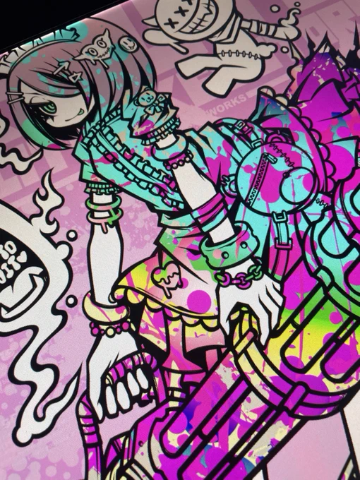 GAME ON!!新作色塗り中!! 