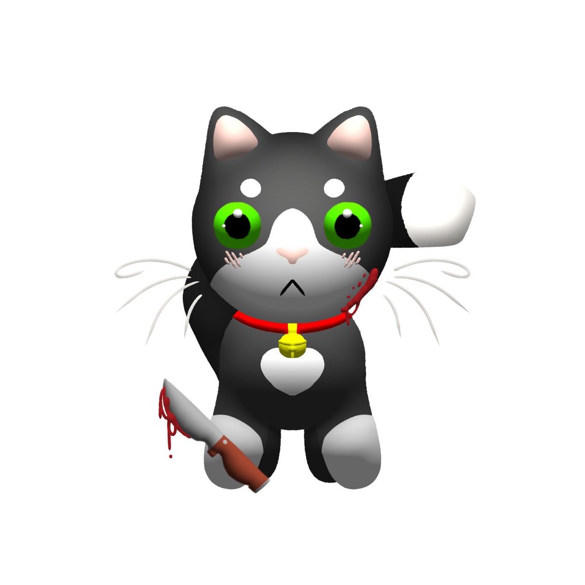 he has knife