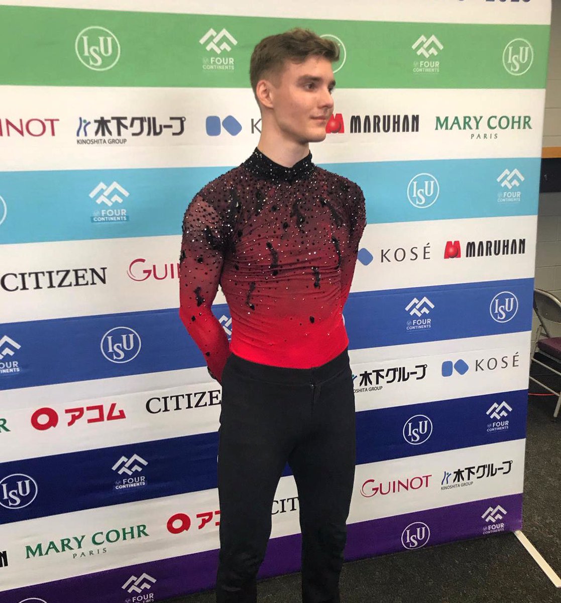#ConradOrzel 🇨🇦 PB 80.09: 
“I am very pleased with my SP especially with landing the two quads with positive GOE. It’s something I can do in practice but so far never in competiton I am starting to gain confidence in myself. Nationals and good practices gave me that confidence. I