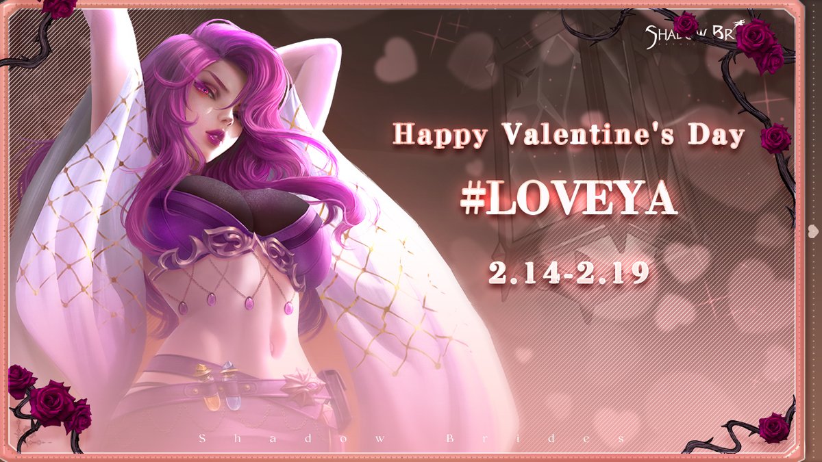 Shadow_Brides's tweet image. #ShadowBrides #Valentine #HappyValentinesDay

My wish for our first Valentine's day🥂

Wish you were here🤗
and, wish you could be my Valentine, my Master💖

🎁Gift Code: #LOVEYA
⏳Expires at 23:59(UTC) on February 19th.