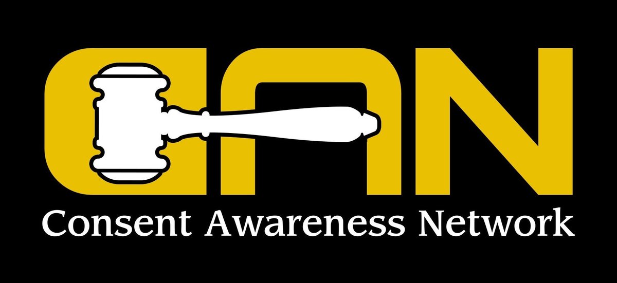 standfirmvoice's tweet image. The Consent Awareness Network is fighting to define CONSENT in penal codes everywhere as #FGKIA: freely given, knowledgeable informed agreement by a person with the capacity to reason. 
#CodifyConsent
Check out our TEDx Talk: bit.ly/DefineConsent