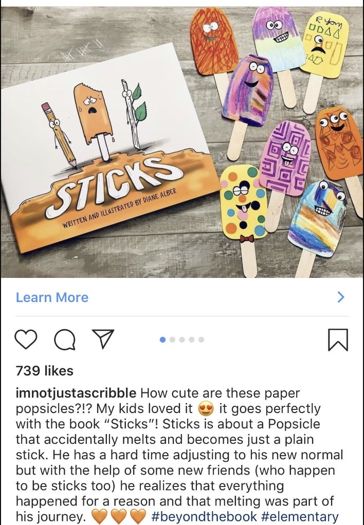 Repost: a cute book and art project surrounding diversity and inclusion! Developing a conversation with young students about differences and how everyone has unique qualities. We can have open conversations about inclusivity through literacy books like Sticks! ✏️<a href="/PJLanguageArts/">PJ Language Arts Methodology UWindsor</a>