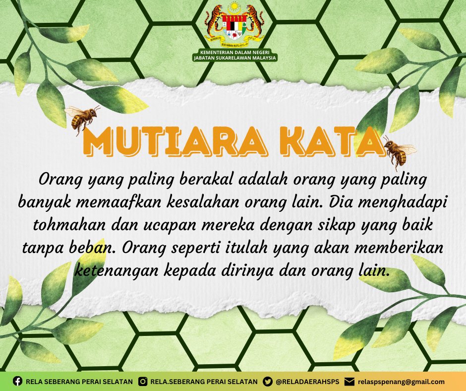 RELA DAERAH SPS tweet media