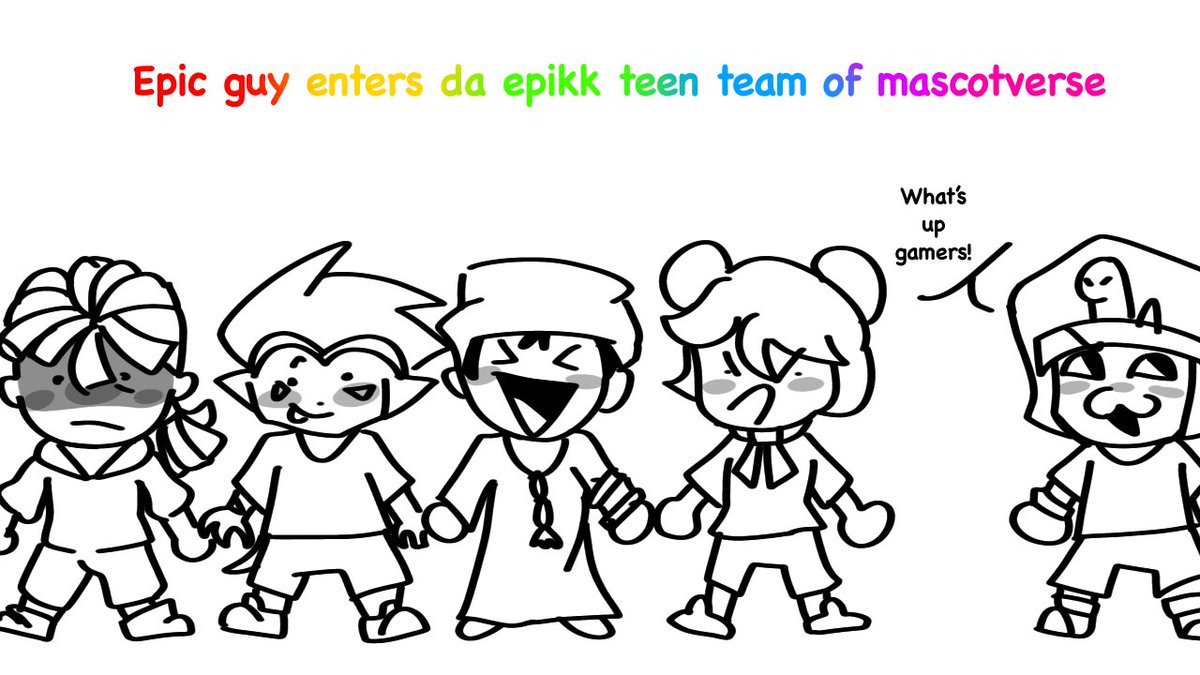 itzsammyyay's tweet photo. EPIK GUY ENTERS THE CHAT!1!1!1!!1!
U know that this means i will draw him a lot LOLZ
#mascotverse #worldcupmascots #skillzy #kinas #huamulan07 #mansour #tut #fanart https://t.co/fDl6ujv3Wn
