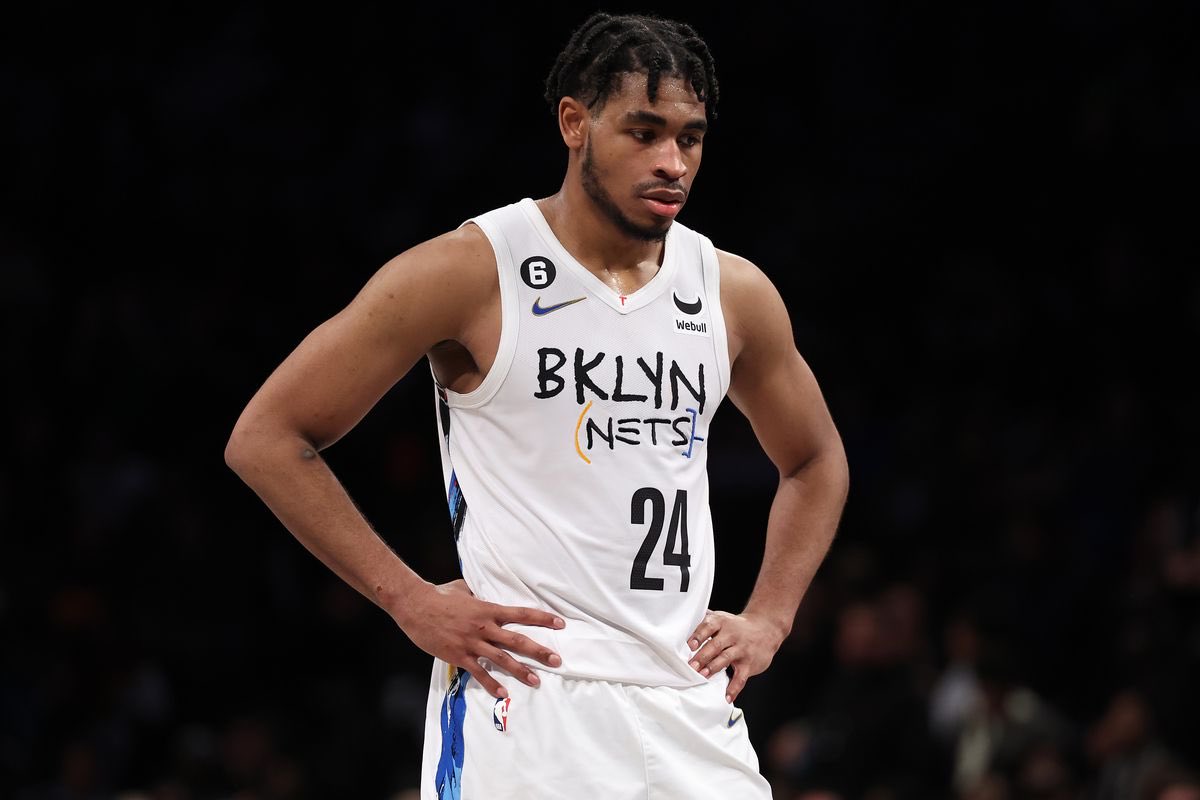 LegionHoops's tweet photo. Cam Thomas in his postgame interview about the trade:

“We already had good looking guys… no homo.”

(via @JaredSGreenberg) https://t.co/ZEOexXIagh