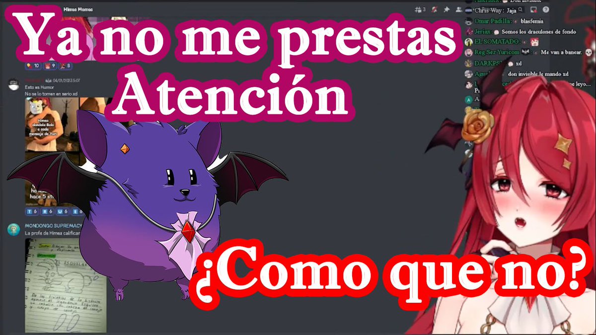 ClipsSimples's tweet photo. Draculones dramatizan que no les dan atención xD
https://t.co/jtzj8dtPA6
Ese dia si que estaban dramáticos jaja
#Himemes #HimeaDAlmaria #Vtubers #Clips #Himeaclips
@himea_dalmaria https://t.co/p02WsHTTVq
