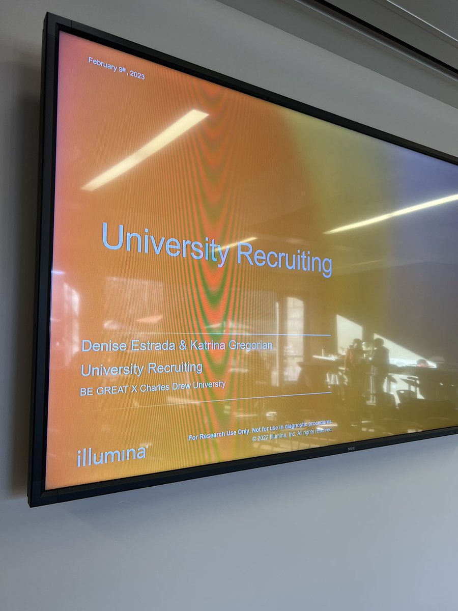 👩🏾‍🔬👨🏾‍🔬👩🏽‍⚕️ | Black Excellence in the making. Welcome to @illumina, the future doctors to graduate from #HBCU @cdrewu. Continue to explore #BlackInSTEM. #bhm  #illuminaproud #RepresentationMatters