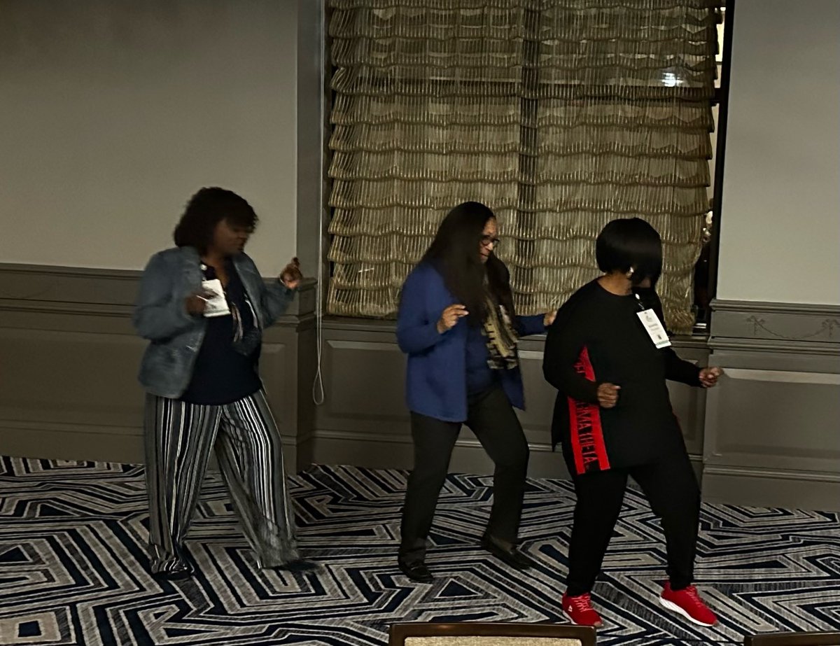 AELIrvingISD's tweet photo. Special moments at the TALAE conference included presenters, Kwame Simmons and the African Bridge Network's Emmanuel Owusu. AELs Adriana showed off singing talents as well as backup dancer Ms. Beacham. #AEL #thepowerofus #TALAE #Synergy #AdultEducation #IrvingISD #KwameSimmons1 https://t.co/L7WHNTLtru