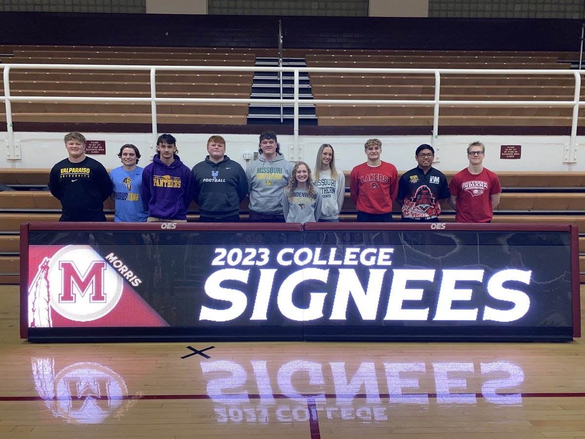 Congrats to our senior student athletes that have committed to play at the next level!