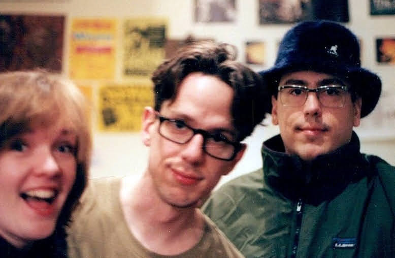 Throwback Thursday with They Might Be Giants. I did a few in-stores with them back in the record store days. #TBThursday #Tbt #tmbg #theymightbegiants