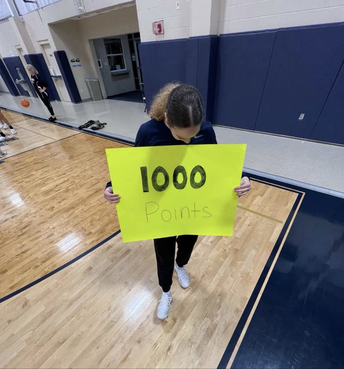 1,000 point clubbb😁 #roadtostate @Coach_Willboam